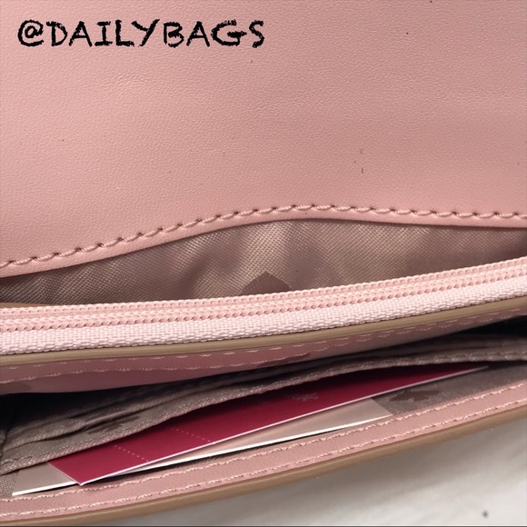 KATE SPADE JOELEY MULTI FUNCTIONAL WALLET GOLD - Picture 7 of 8